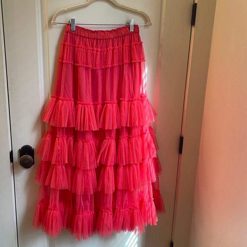 Anthropologie Nikasha Tulle Skirt